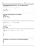 anteprima - Quiz - Rappresentare graficamente molecole semplici (acqua, ossigeno, anidride carbonica). - Pagina 3