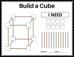 Vorschau - Arbeitsblätter - Marshmallow and Toothpick Cards Worksheets - Seite 3
