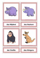 Vorschau - Stundenentwürfe - Lesedose - Zootiere - Seite 2