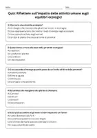 anteprima - Quiz - Raccolta di materiali: Piramide ecologica (quiz) - Pagina 2