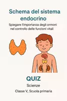 anteprima - Quiz - Spiegare l’importanza degli ormoni nel controllo delle funzioni vitali. - Pagina di copertina