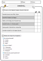 Vorschau - Arbeitsblätter - Dancehall Musik Lesetext mit Richtig Falsch Multiple Choice und Offenen Fragen - Seite 2