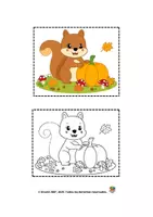 Vista previa - Juegos / Gamificación - PUZZLES DE OTOÑO-PASATIEMPOS-ESTACIONES-PLASTICA - página 3