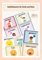 Vorschau - Bildkarten - Gefühlskarten für Groß und Klein - Deckblatt