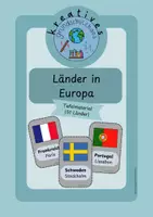 Vorschau - Präsentationen/Tafelbilder - Tafelkarten: 51 Länder Europa 🇪🇺 - Deckblatt
