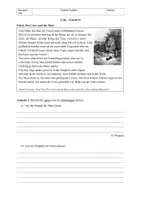 Vorschau - Klassenarbeiten - Klassenarbeit Deutsch Klasse 5 Fabeln - Deckblatt