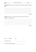 Vorschau - Klassenarbeiten - Klassenarbeit Klasse 6 Klaus Kordon Flaschenpost - Seite 3