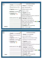 Vorschau - Arbeitsblätter - Rollenkarten für Personenbeschreibung Spanischunterricht - Deckblatt