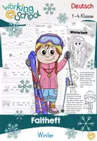 Vorschau - Arbeitsblätter - Winter | Freiarbeit Klasse 2-4 - Deckblatt