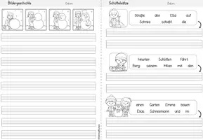 Vorschau - Arbeitsblätter - Winter | Freiarbeit Klasse 2-4 - Seite 3