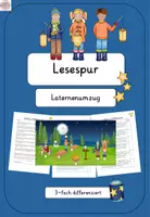 Vorschau - Arbeitsblätter - Lesespur Laternenumzug (3-fach differenziert) - Sankt Martin - Deckblatt