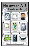 anteprima - Flashcard - Halloween A-Z - Flashcards - Pagina di copertina