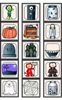 anteprima - Giochi - Halloween A-Z - Pairs Game - Pagina 1