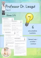 Vorschau - Arbeitsblätter - Professor Dr. Liesgut - Teil 2 - Deckblatt