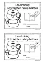 Vorschau - Unterrichtsreihen - Lesetraining: Betonung der Satzzeichen - Seite 3