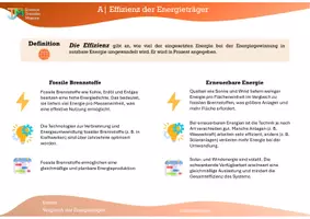 Vorschau - Arbeitsblätter - Vergleich Fossilen Brennstofen vs. Erneuerbare Energie - Seite 3