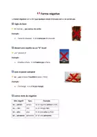 Vorschau - Arbeitsblätter - Forme négative: ne pas, jamais,... - Deckblatt