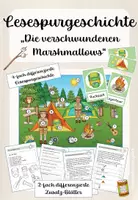 Vorschau - Arbeitsblätter - Lesespurgeschichte "Die verschwundenen Marshmallows" - Deckblatt