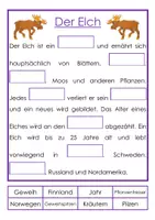 Vorschau - Stundenentwürfe - Sachliche Lückentexte - Tiere der Welt - Seite 3