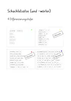 Vorschau - Spiele - Apfel Teile des Apfels Schachtelsätze / Schachtelwörter - Deckblatt