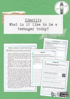 Vorschau - Arbeitsblätter - What is it like to be a Teenager today? + Lösungsvorschläge - Deckblatt