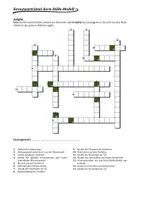 Vorschau - Spiele - Kern-Hülle-Modell – Kreuzworträtsel - Seite 1
