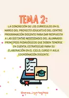Vista previa - Para docentes: organización, planificación y formación - Llavero y portadas temas oposiciones (infantil, primaria y AL) - página 2