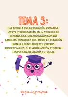 Vista previa - Para docentes: organización, planificación y formación - Llavero y portadas temas oposiciones (infantil, primaria y AL) - página 3