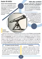 Vorschau - Arbeitsblätter - Galileo Galilei – Forscher, Tüftler und Himmelsbeobachter - Seite 1