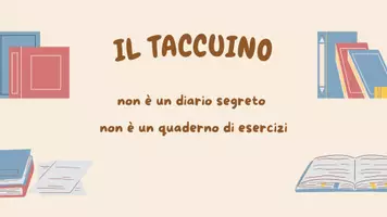 anteprima - Programmi scolastici / Materiali per docenti - TACCUINO - Pagina 1
