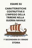 anteprima - Compiti in classe/Test - Esame di Storia: La Trireme Greca - Pagina di copertina