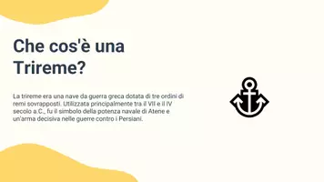 anteprima - Presentazioni / Lavagne - La Trireme Greca: Potenza Navale dell'Antichità - Pagina 2