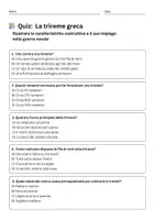anteprima - Quiz - Quiz sulla Trireme Greca nella Guerra Navale - Pagina 1