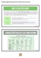 Vista previa - Hojas de trabajo - Los 5 reinos de los seres vivos - Tesoros Brillantes - página 3