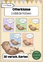 Vorschau - Bildkarten - Otterklasse 30 Lobkärtchen - Deckblatt