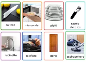 anteprima - Materiale di supporto/inclusione - Oggetti flash cards. - Pagina di copertina