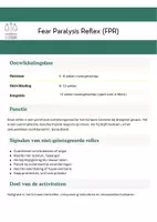 Voorbeeld - Materiaal pakket factsheets primaire reflexen - Pagina 1