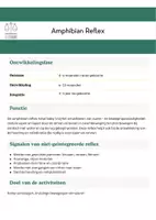 Voorbeeld - Factsheet Amphibian - Voorblad