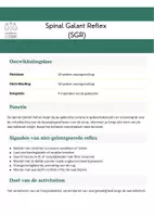Voorbeeld - Factsheet Spinale Galant reflex - Voorblad