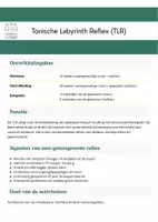 Voorbeeld - Factsheet TLR - Voorblad