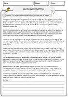 Vorschau - Arbeitsblätter - Musik und Kognition Musik Lesetext mit Richtig Falsch Multiple Choice und Offenen Fragen - Seite 1