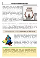 Vorschau - Arbeitsblätter - Menschenrechte schützen: Amnesty International, Human Rights Watch, UNHCR - Seite 2