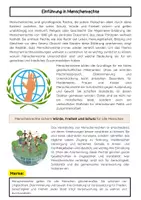 Vorschau - Arbeitsblätter - Menschenrechtsverletzungen weltweit: Ursachen, Beispiele, Kinderrechte, Flüchtlinge - Seite 1
