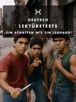 Vorschau - Test - 3 Lektüretests „Ein Schatten wie ein Leopard“ (Myron Levoy) mit Lösung - Deckblatt