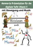 Vorschau - Präsentationen/Tafelbilder - Materialpaket NIKO Blitzlesen A M L I N - Seite 3