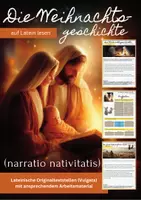 Vorschau - Unterrichtsreihen - Die Weihnachtsgeschichte (Latein, Originaltexte) - Deckblatt