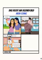 Vorschau - Arbeitsblätter - Comic zeichnen - Das Recht am eigenen Bild - Seite 2