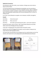 Vorschau - Arbeitsblätter - Dialoge aufschreiben mit Rollenkarten - Seite 1