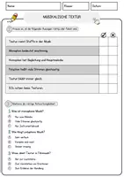 Vorschau - Arbeitsblätter - Musikalische Textur Musik Lesetext mit Richtig Falsch Multiple Choice und Offenen Fragen - Seite 2