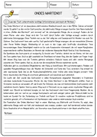 Vorschau - Arbeitsblätter - Ondes Martenot Musik Lesetext mit Richtig Falsch Multiple Choice und Offenen Fragen - Seite 1